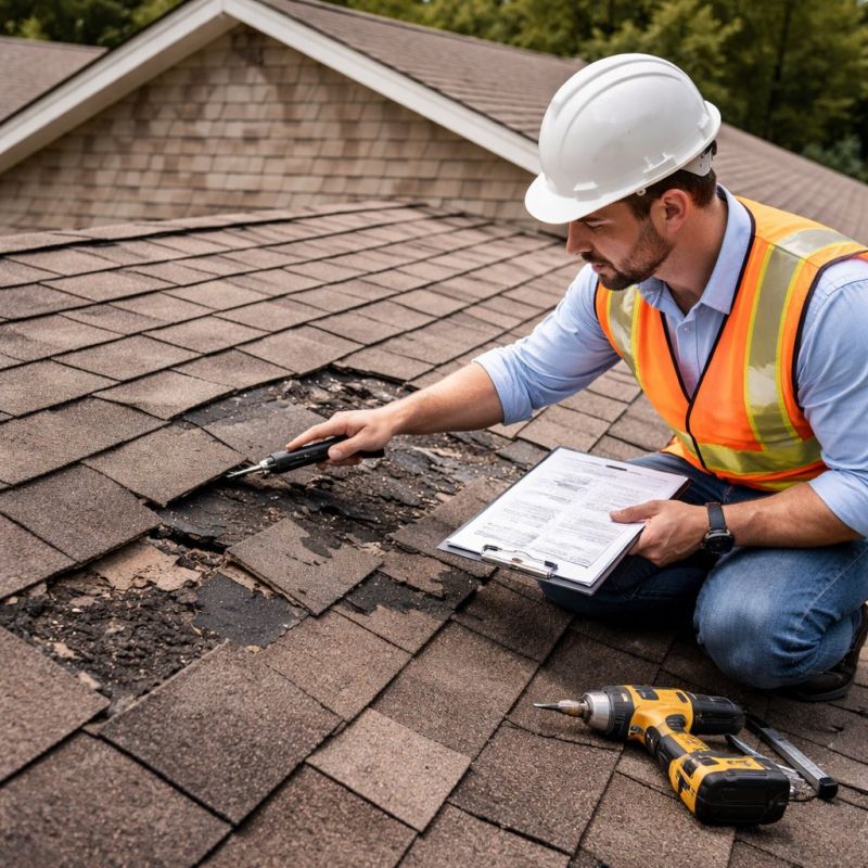 Asphalt Roof Inspection