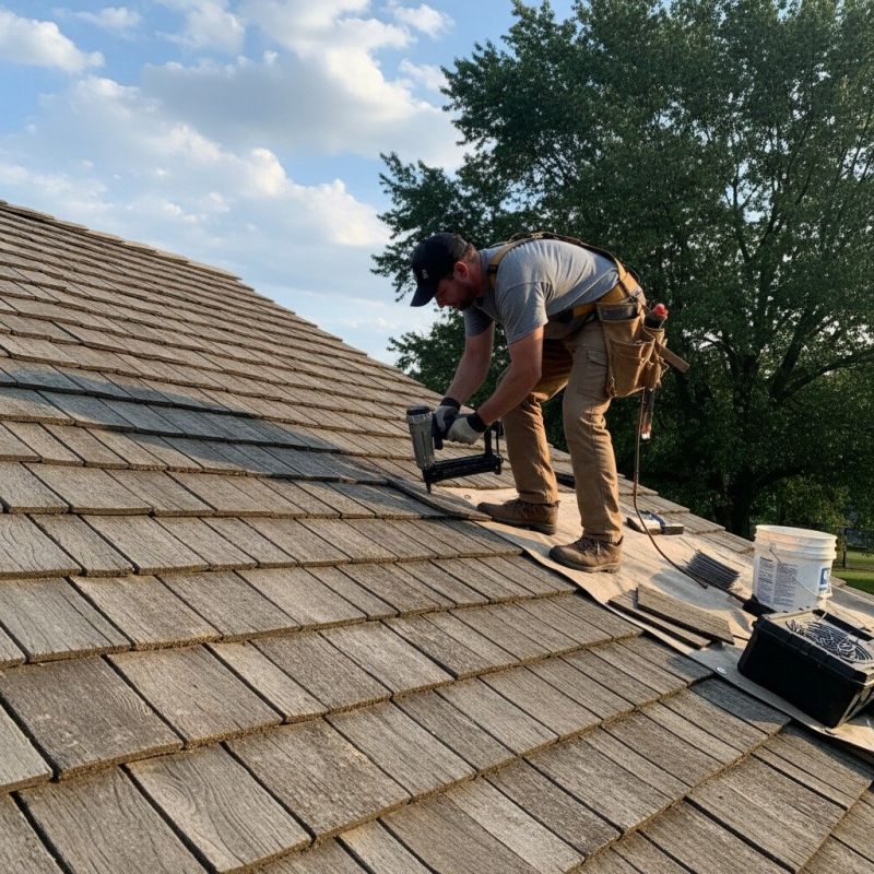Shake Shingle Repair