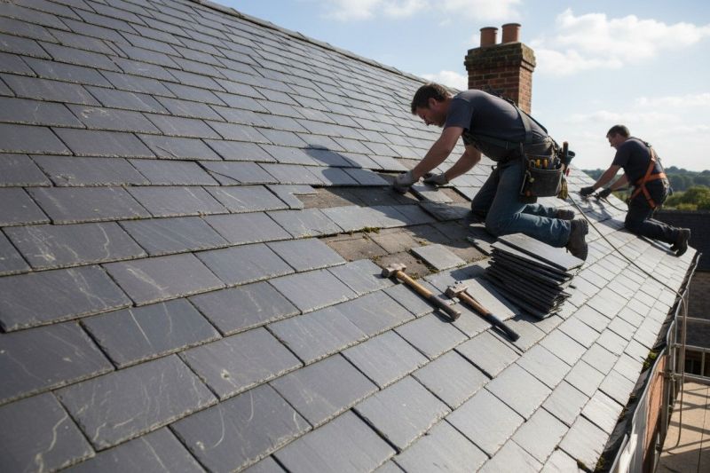 Slate Roof Leak Repair
