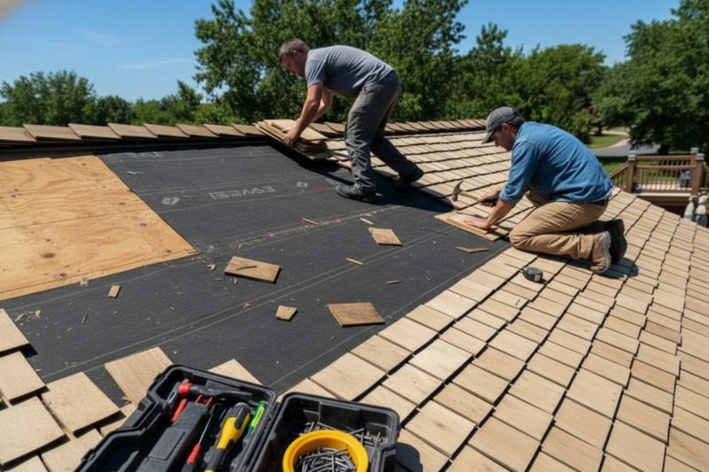 Wood Shingles Repair